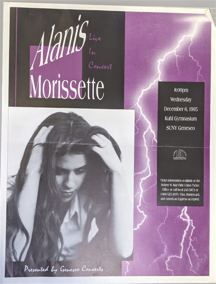 Alanis Morissette poster.
