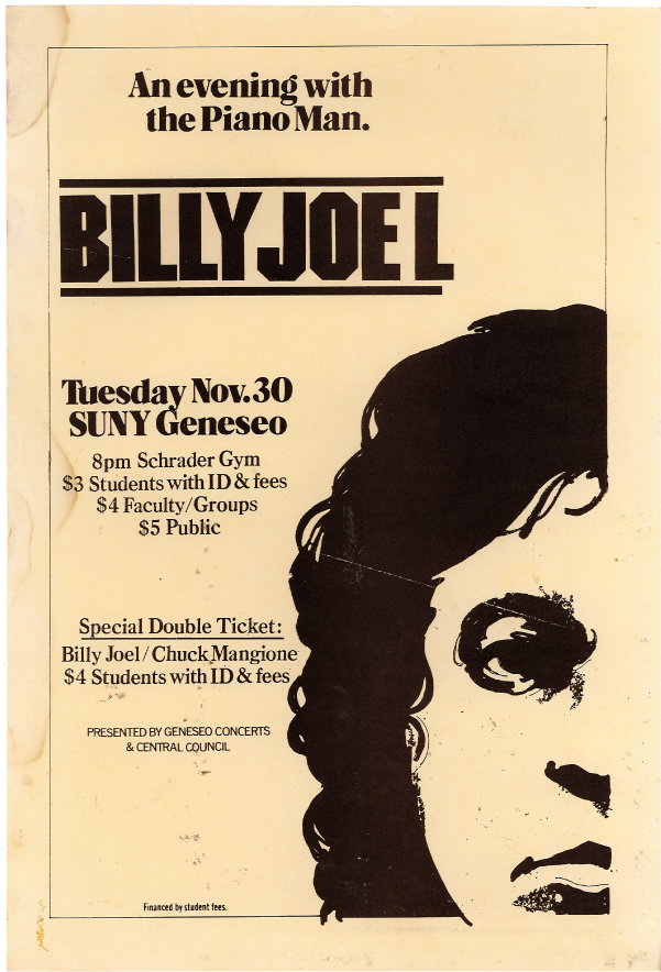 Billy Joel poster.