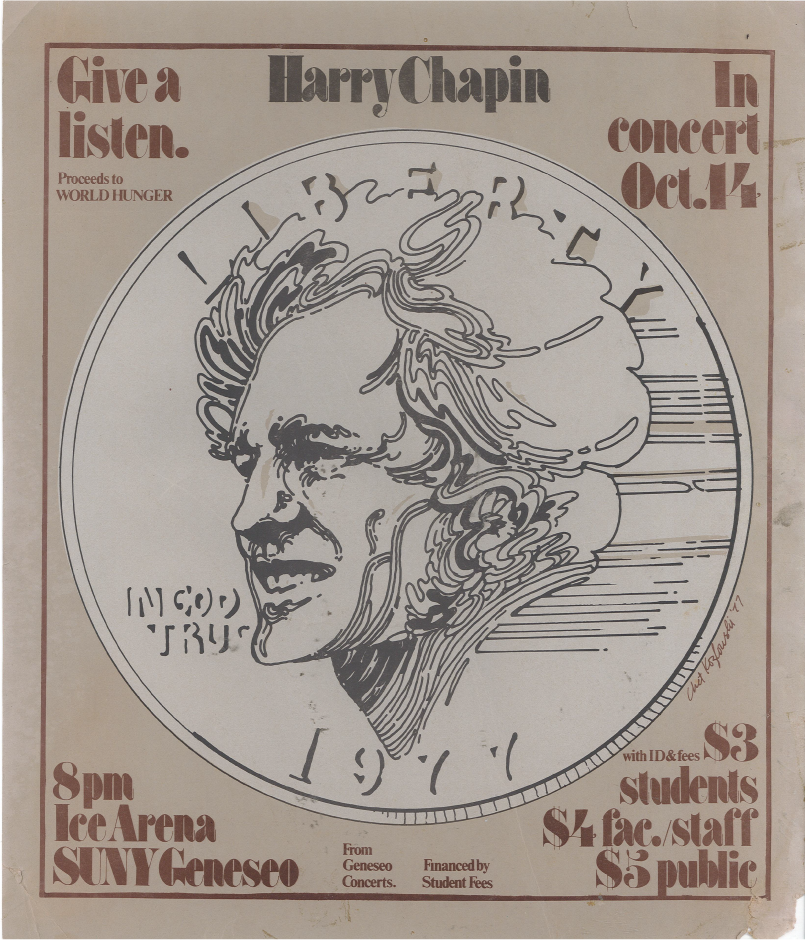 Harry Chapin poster.