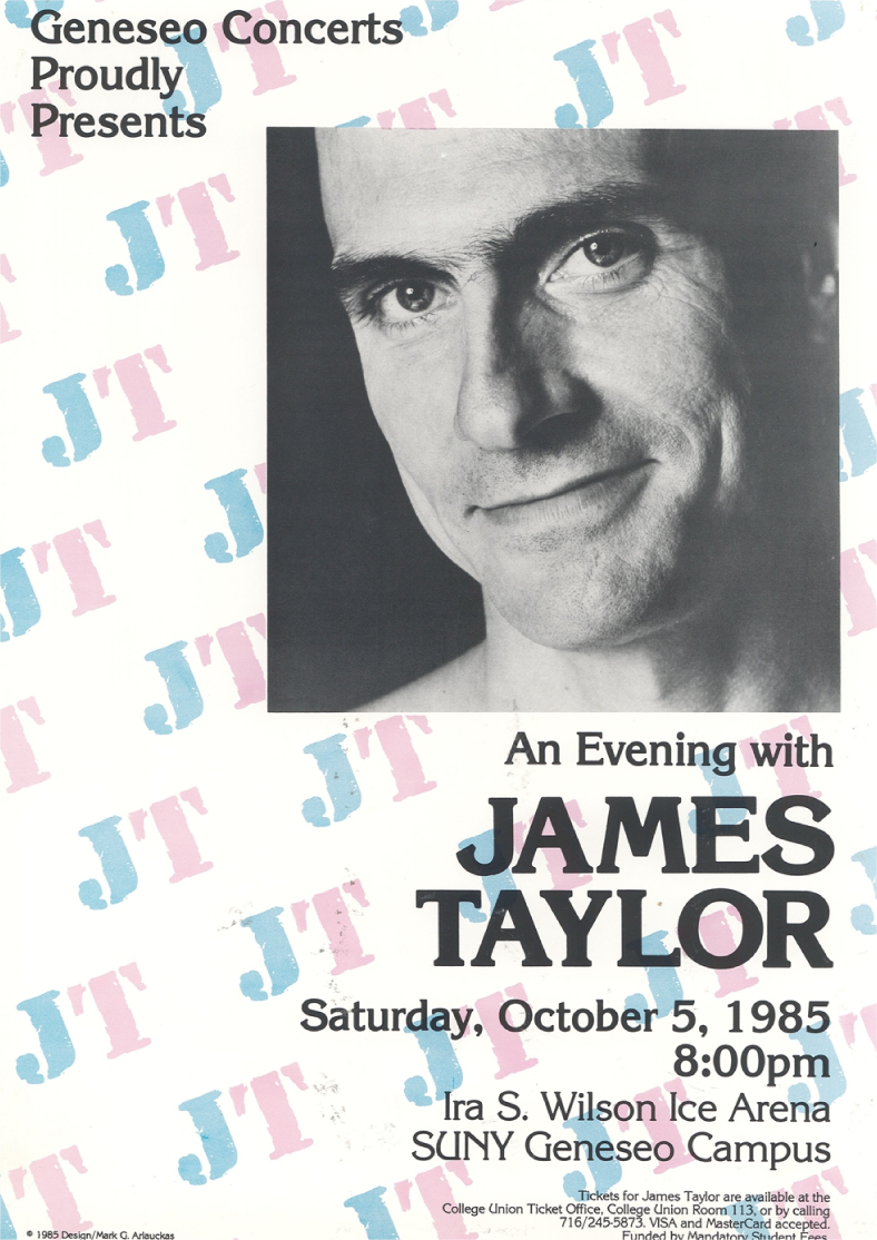 James Taylor poster.
