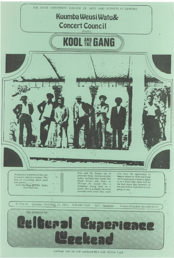 Kool and the gang poster.