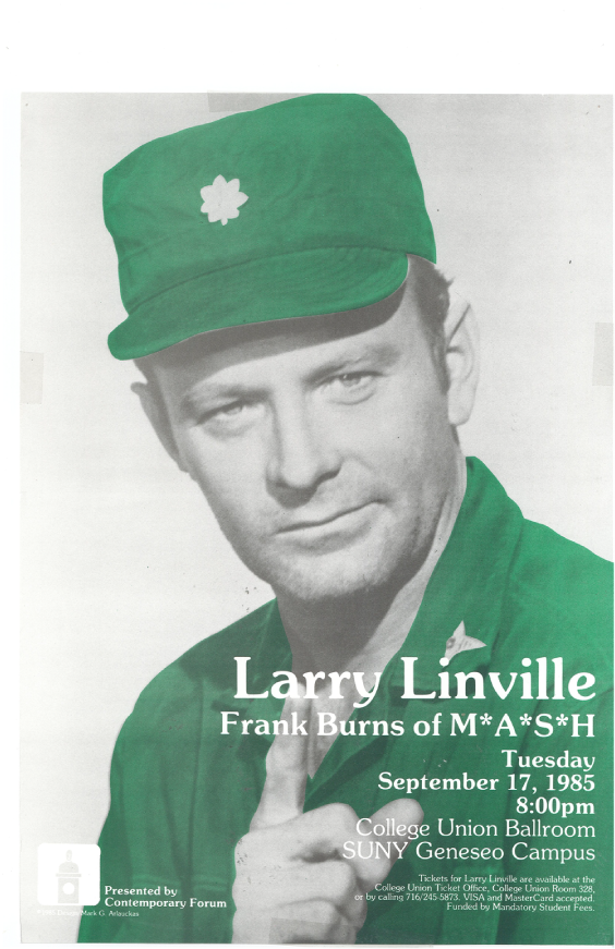 Larry Linville poster.