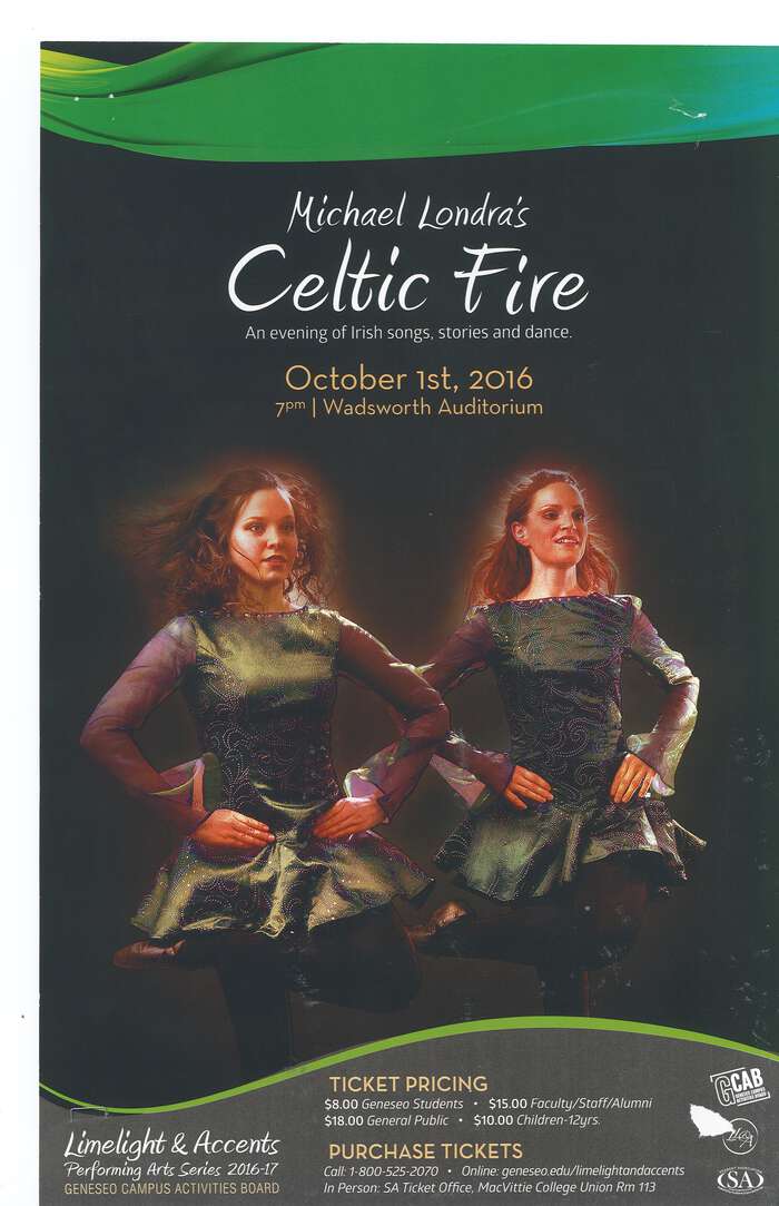Celtic Fire poster.