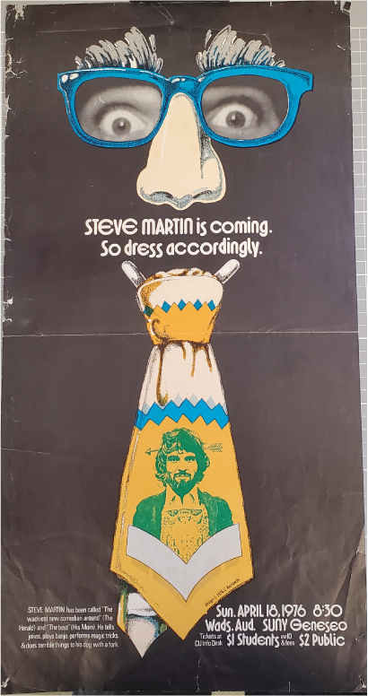 Steve Martin poster.